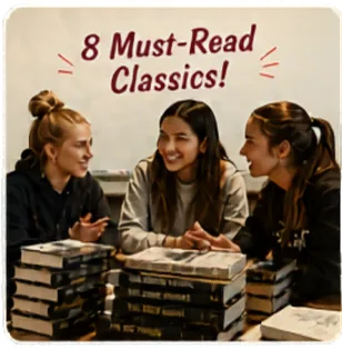 SOAR students discussing 8 must-read classics
